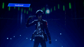 Makoto Yuki from Persona 3 Reload flashing across the screen, before he attacks an enemy and lands Critical Hit