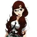 Kanami's Plain Jersey shocked blushing portrait