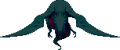 Seth's sprite when flying from the PlayStation version of Shin Megami Tensei II