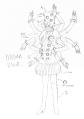 Concept artwork of Durga for Megami Ibunroku Persona