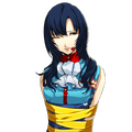 Tomoe's "True Face" ribbon portrait