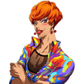Dance Instructor's blushing portrait