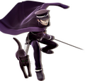 Graphic of Raidou and Gouto used on the "Case Files" menu