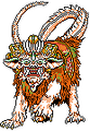 Hurt sprite of Barong, Narasimha and Shiisaa