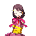 Sumomo's "True Face" ribbon portrait